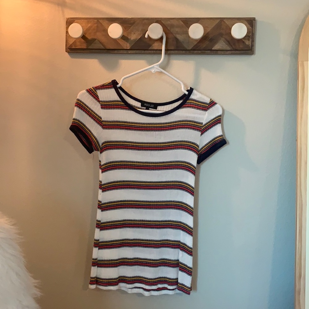 Roolee t-shirt, sized small.